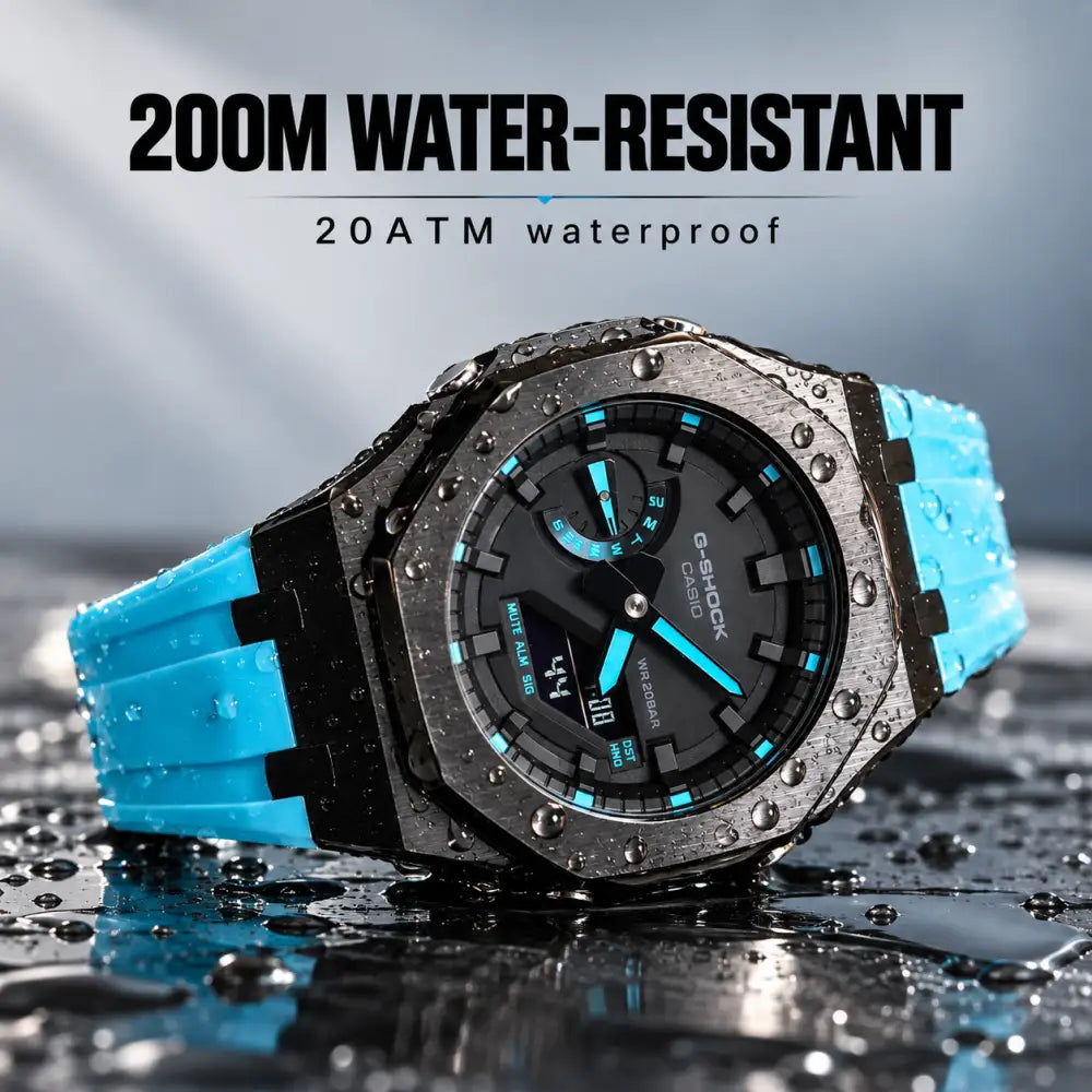 Custom Watch – Black Blue