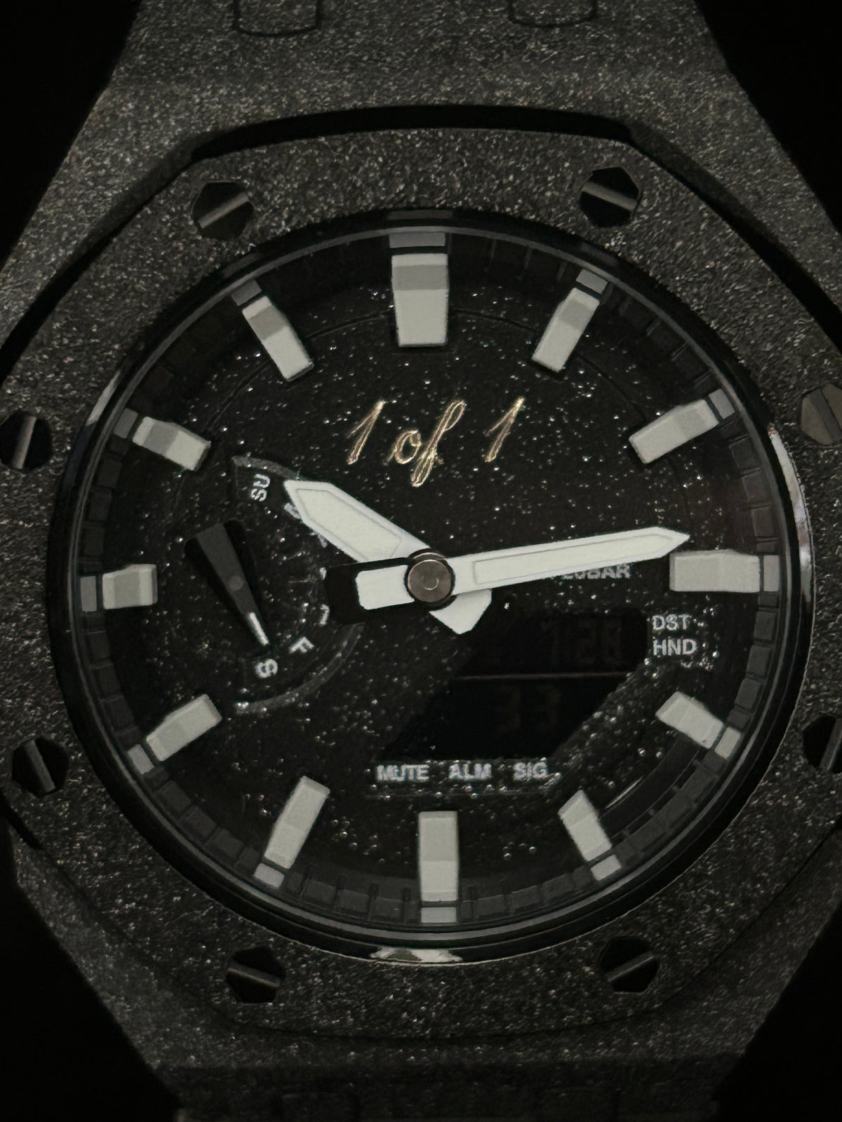 1 of 1 Black Frosted edition