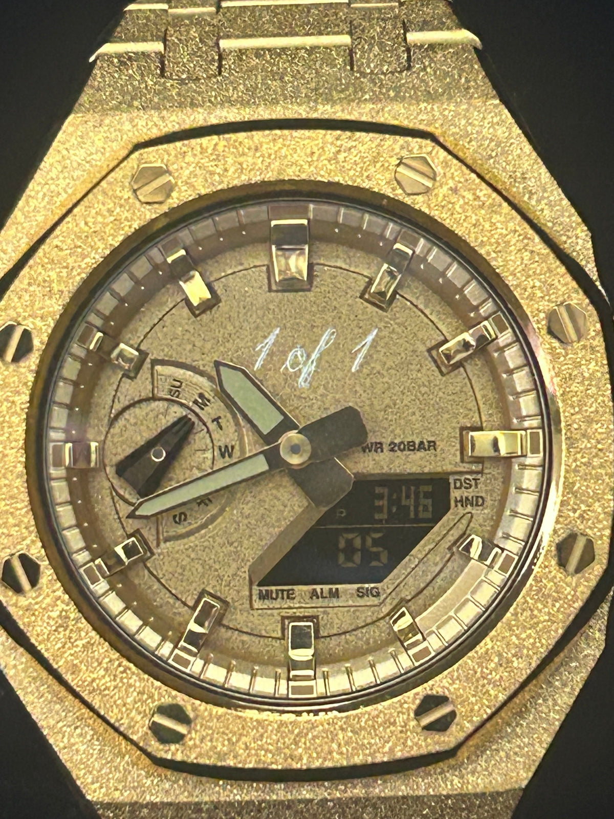 1 of 1 Frosted Gold