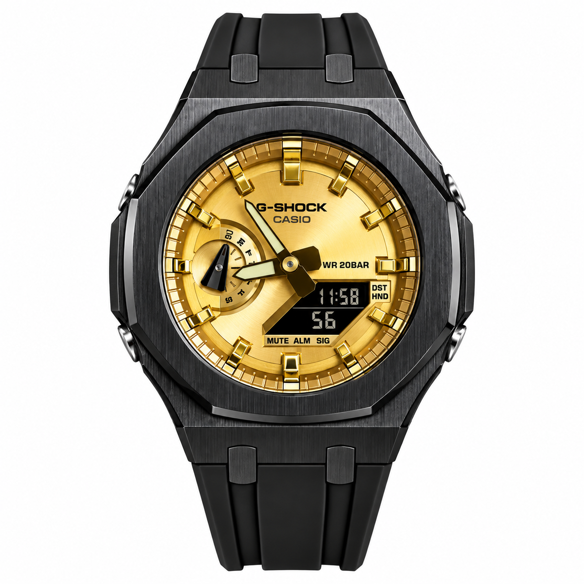 Custom Watch – Black Gold