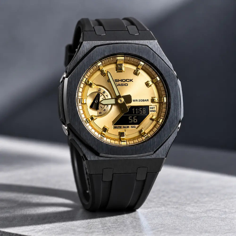 Custom Watch – Black Gold
